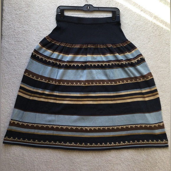 Peruvian Connection pima cotton skirt - Picture 3 of 9